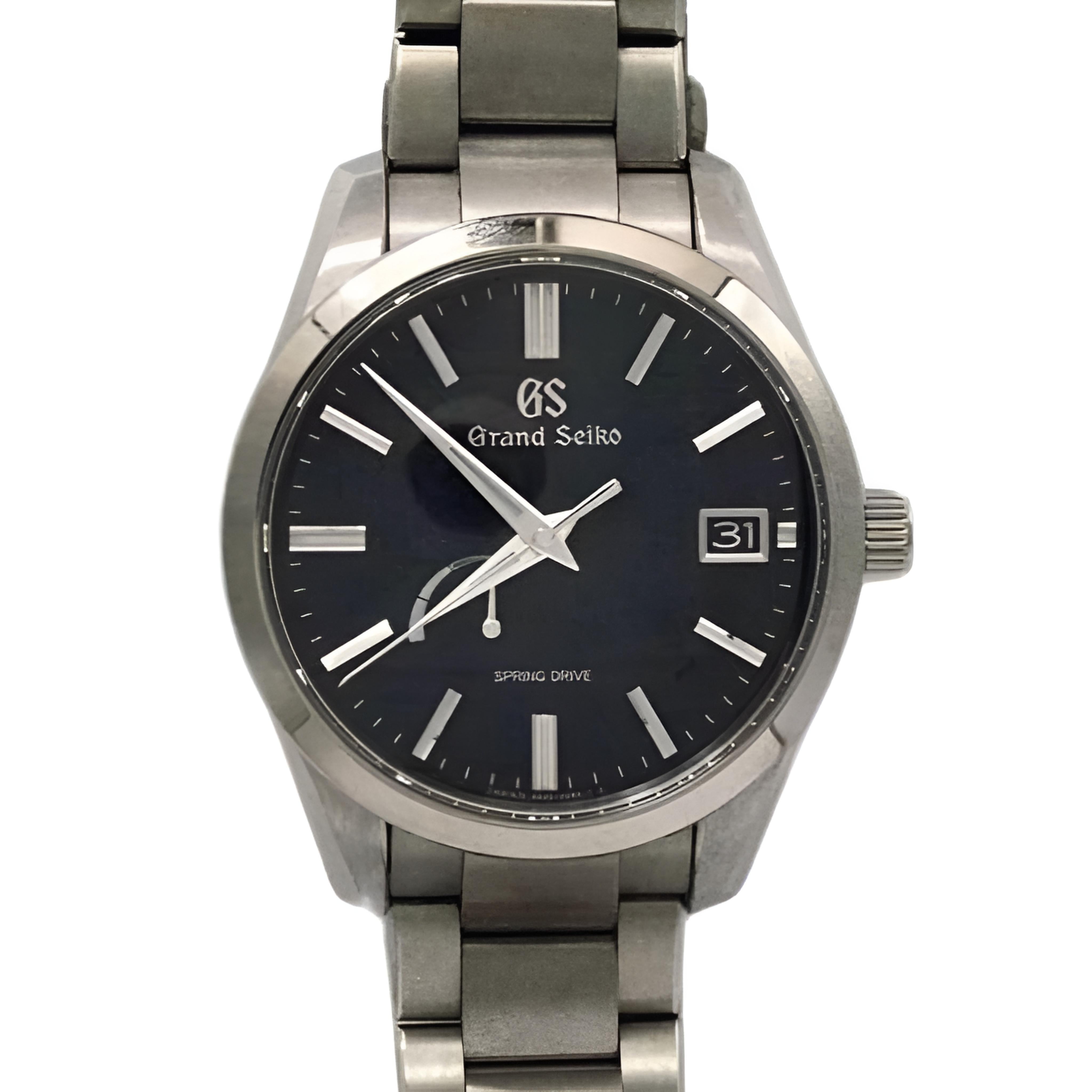 758【中古】Grand Seiko グランドセイコー ヘリテージコレクション チタンモデル SBGA349 9R65-0CJ0