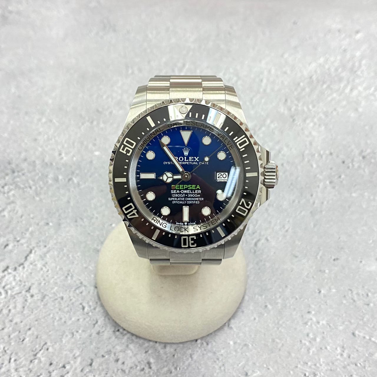 ROLEX ロレックス オイスターブレスレット メンズ腕時計 シードゥエラー 136660 ディープシー D ブルー W022 EF